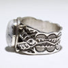 White Buffalo Ring by Darrell Cadman- 12.5