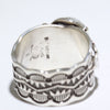 White Buffalo Ring by Darrell Cadman- 12.5