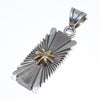 Two Tone Pendant by Pat Bedonie