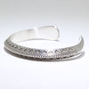 Silver Bracelet by Lyle Secatero 5-3/4"