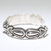 Silver Bracelet by Thomas Jim 5-1/4"