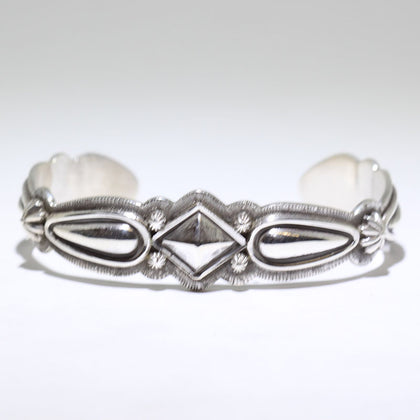 Silver Bracelet by Thomas Jim 5-1/2