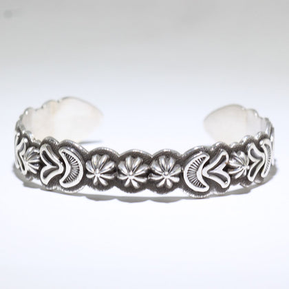 Silver Bracelet by Thomas Jim 5-3/4