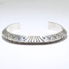 Silver Bracelet by Thomas Jim 5-1/4"