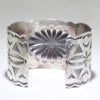 Silver Bracelet by Arnold Goodluck 5-1/2"