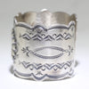 Silver Bracelet by Arnold Goodluck 5-1/4"