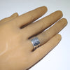 Silver Ring by Clifton Mowa- 6