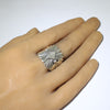 Silver Ring by Thomas Jim- 12.5