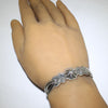 Silver Bracelet by Thomas Jim 5-1/4"