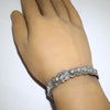 Silver Bracelet by Thomas Jim 5-3/4"