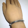 Silver Bracelet by Thomas Jim 5-1/4"