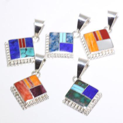 Inlay Pendant by Navajo