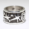 Silver Ring by Alex Sanchez- 7.5
