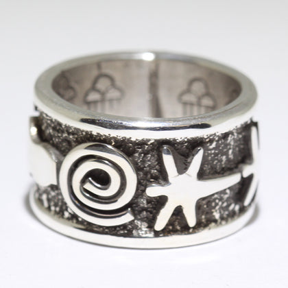 Silver Ring by Alex Sanchez- 9