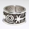 Silver Ring by Alex Sanchez- 9
