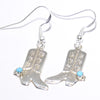 Boot Earrings by Navajo