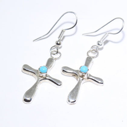 Cross Earrings by Pauline Nelson