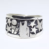 Silver Ring by Sparks Masawytewa- 8.5