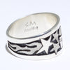 Silver Ring by Sparks Masawytewa- 8.5