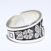 Silver Ring by Sparks Masawytewa- 7.5