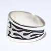 Silver Ring by Sparks Masawytewa- 8.5
