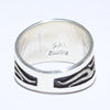 Silver Ring by Sparks Masawytewa- 8.5