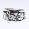 Silver Ring by Sparks Masawytewa- 9.5