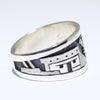 Silver Ring by Sparks Masawytewa- 9.5