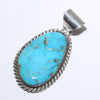 Blue Gem Pendant by Navajo