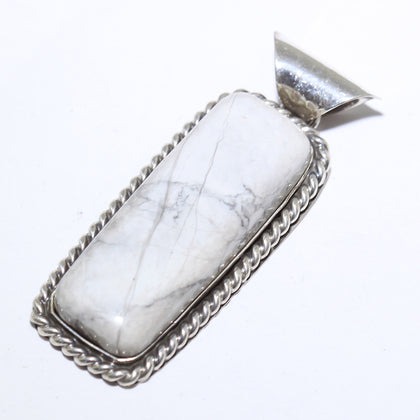 Howlite Pendant by Navajo