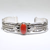 Coral Bracelet by Darrell Cadman 5-1/4"