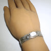 White Buffalo Bracelet by Darrell Cadman 5-1/4"