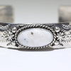 White Buffalo Bracelet by Arnold Goodluck 5-3/4"