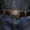 Turquoise Buckle by Navajo