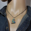 Mosaic Pendant by Joe & Angie Reano