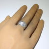 Silver Ring by Sparks Masawytewa- 9.5