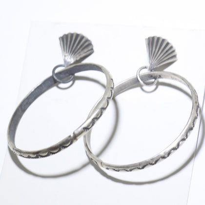 Silver Earrings by Kinsley Natoni