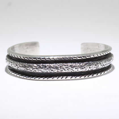 Silver Bracelet by Aaron Anderson 5-1/2