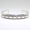 Silver Bracelet by Bruce Morgan 5-3/4"