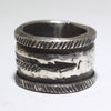 Coin Silver Ring by Jock Favour- 8.5