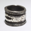 Coin Silver Ring by Jock Favour- 8.5