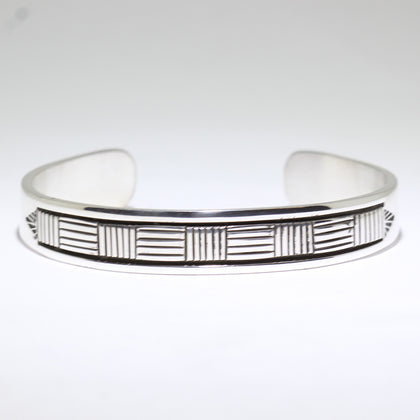 Silver Bracelet by Bruce Morgan 5-1/4