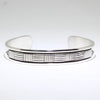 Silver Bracelet by Bruce Morgan 5-1/4"