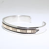 Silver/14K Bracelet by Bruce Morgan 5-1/4"