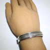 Silver Bracelet by Bruce Morgan 5-3/4"