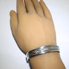 Silver Bracelet by Bruce Morgan 5-3/4"