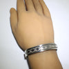 Silver Bracelet by Bruce Morgan 5-3/4"