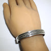 Silver Bracelet by Bruce Morgan 5-1/4"