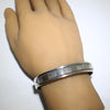 Silver Bracelet by Bruce Morgan 5-1/4"