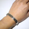 Silver/14K Bracelet by Bruce Morgan 5-1/4"